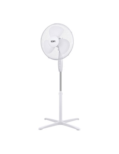 Ventilador de pie 38 w, blanco, ø40 cm, pack de...