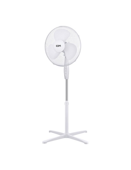 Ventilador de pie 38 w, blanco, ø40 cm, pack de 2 unidades
