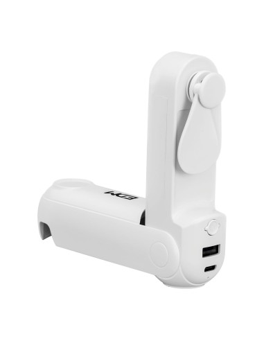 Ventilador de mano plegable con linterna y...