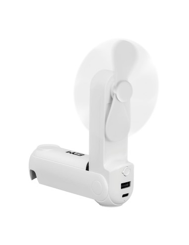Ventilador de mano plegable con linterna y...