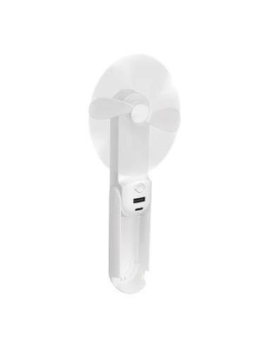 Ventilador de mano plegable con linterna y...