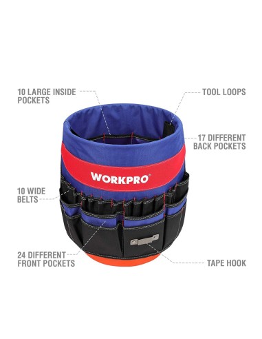 Organizador de herramientas para cubo de 19 l/...