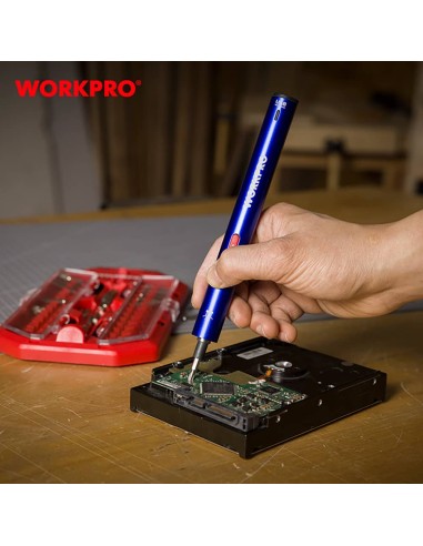 Kit de destornillador de precisión recargable...