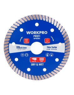 Disco diamantado turbo ultrafino, profi, ø115 x 10 x 22,2 mm