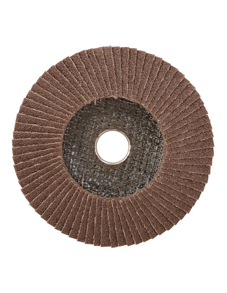 Disco láminas plano óxido de aluminio t27, ø100 x 16 mm, grano 120