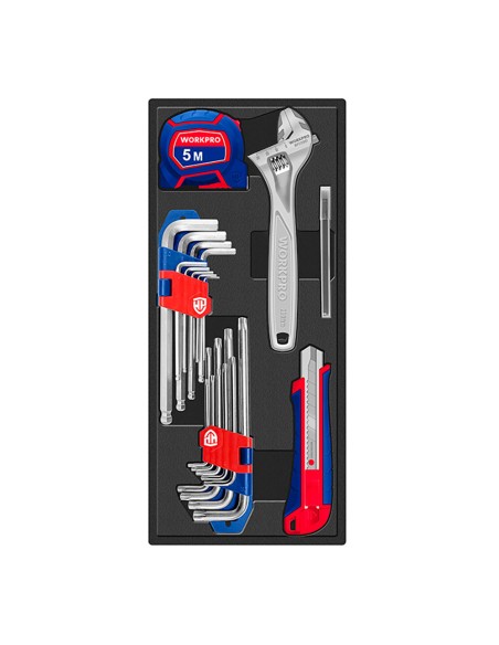 Juego herramientas, 31 piezas