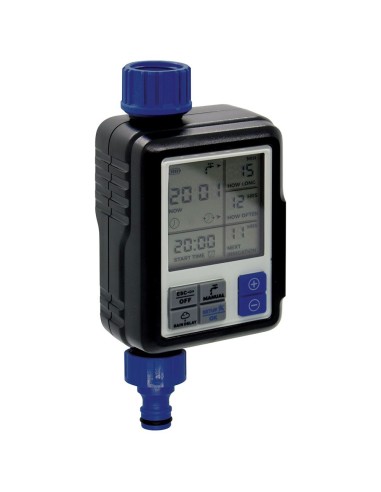 Programador de riego full-vision v2 con pantalla digital