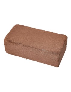 Ladrillo de fibra de coco compactada