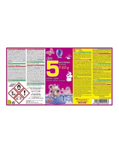 Cloro 5 acciones, tabletas de 20 g, bote 1 kg 2