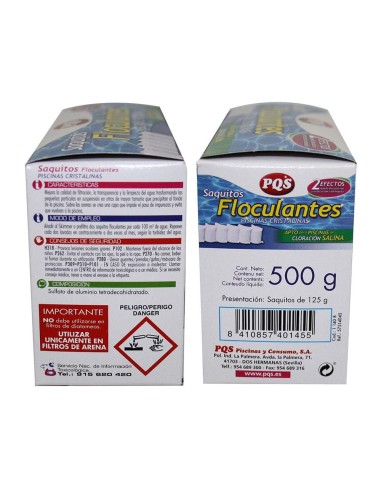 Floculante cartucho especial cloración salina,...