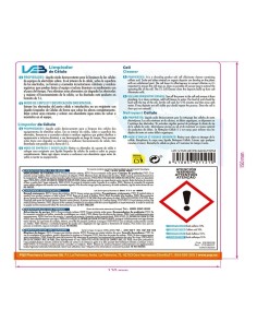 Limpiador células, garrafa 5 l 2