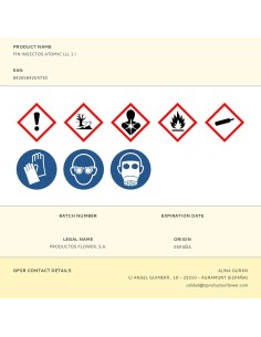 Pistola fin insectos atomic lu, 1 l 2