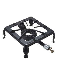 Hornillo a gas de hierro fundido, 6,5 kw, classic, 40 x 40 x 16 cm