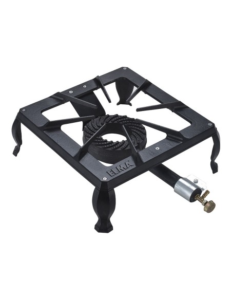 Hornillo a gas de hierro fundido, 6,5 kw, classic, 40 x 40 x 16 cm