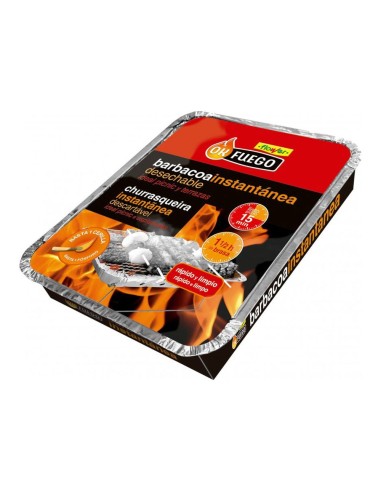 Barbacoa instantánea desechable okfuego