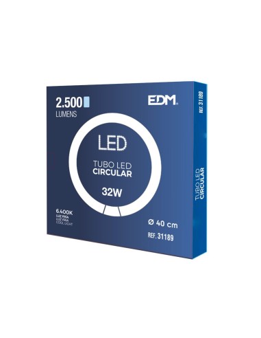 Tubo circular led g10q 32 w 3400 lm 6400 k luz...