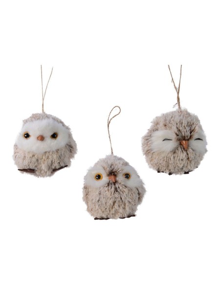 Buho poliester (venta unitaria) modelos surtidos. 7 x 7 x 7 cm