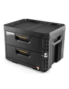 Maletín stacktech de 2 cajones con cierre, 53 x 40,5 x 39,5 cm 2