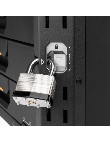 Maletín stacktech de 2 cajones con cierre, 53 x...