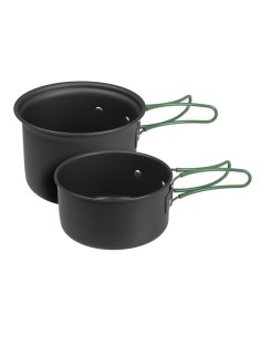 Cacerolas de aluminio anodizado ø13 x 9 cm /ø12 x 6 cm