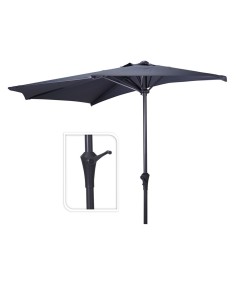 Media sombrilla antracita, ø270 cm