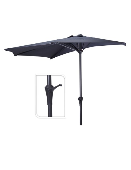 Media sombrilla antracita, ø270 cm