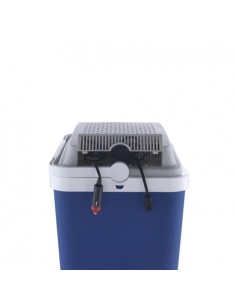 Nevera de camping termoeléctrica 12 v, 24 l, color azul, 40 x 39,5 x 41 cm 2