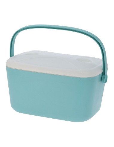 Nevera de camping 20 l color turquesa, 470 x 315 x 270 mm