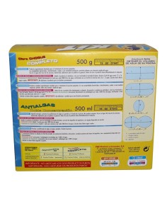 Kit mini piscinas: cloro 500 g + antialgas 500 ml 2