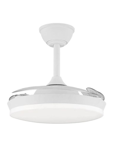 Ventilador techo, led 3cct, aspas retráctiles,...