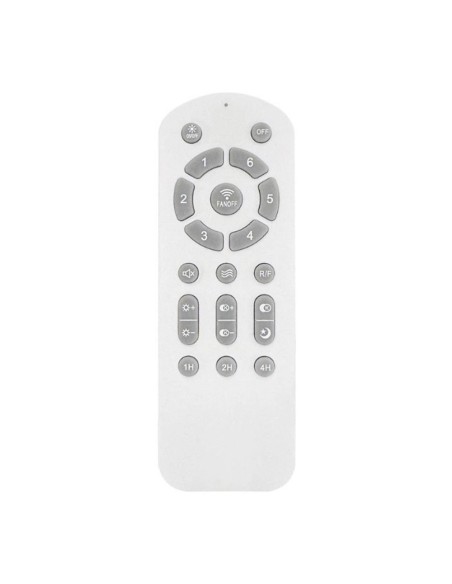 Ventilador techo, led 3cct, aspas retráctiles, milky s eco, 39 w, 3822 lm, blanco, ø92 cm, plafón ø39 cm, altura 32 - 42 cm