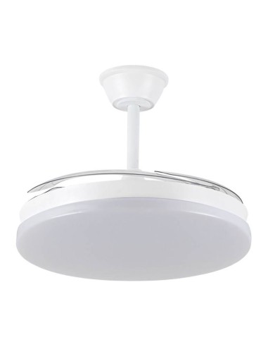 Ventilador techo, led 3cct, aspas retráctiles,...