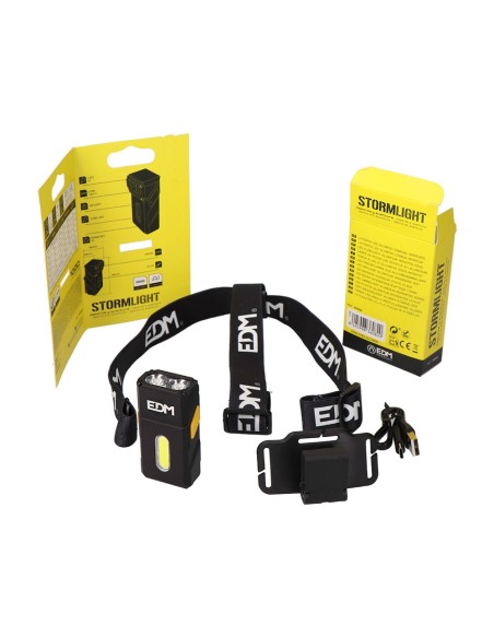 Mini linterna led stormlight, recargable, 13 w, 1000 lm