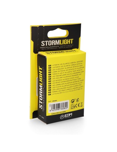 Mini linterna led stormlight, recargable, 13 w,...