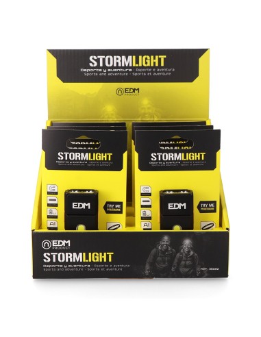 Mini linterna led stormlight, recargable, 13 w,...