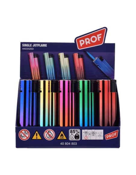 Encendedor electrónico anodized, colores surtidos