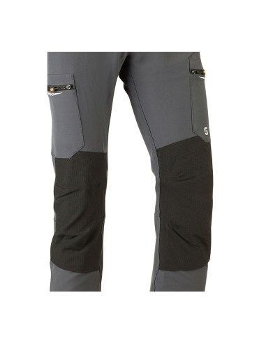 Pantalón multibolsillo elástico dynamic gris,...