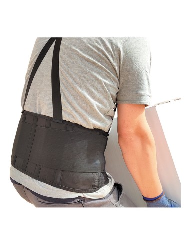Faja lumbar con tirantes talla l