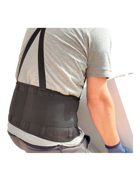 Faja lumbar con tirantes talla l