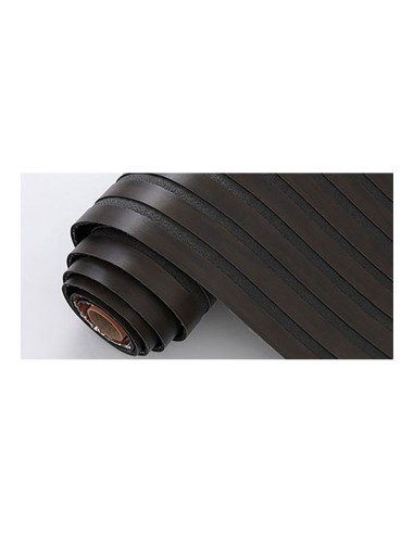 Revestimiento autoadhesivo 3d, color roble ahumado con fondo de fieltro gris antracita, rollo de 58 x 300 cm