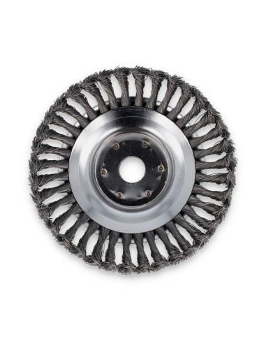 Cepillo metálico para desbrozadora, ø200 mm