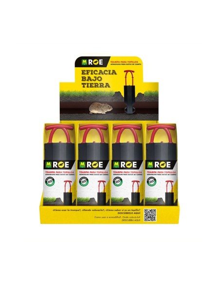 Trampa mecánica para topillos