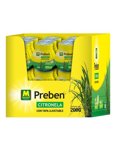 Gel con citronela tapa graduable preben, 200 g