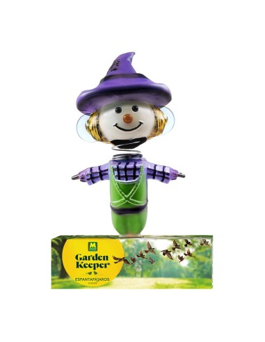 Espantapájaros duende, 17 x 10 x 40 cm