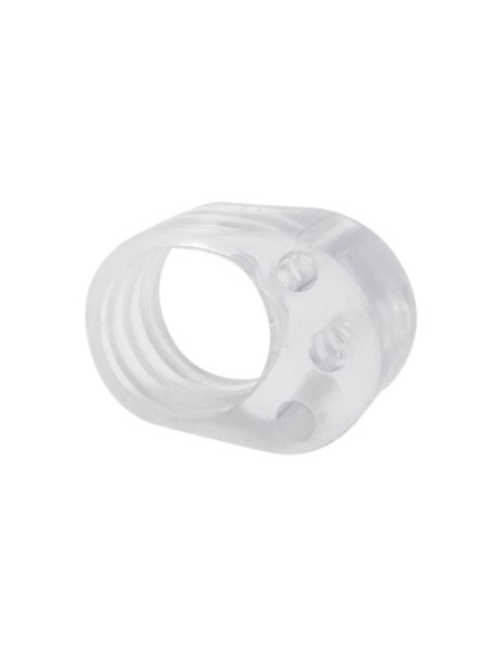 Tope puerta manilla amortiguador tp16, transparente, 30 x 22 x 13 mm