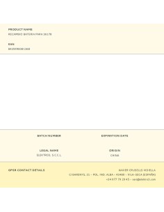 Recambio batería para 36178 2