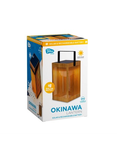 Farol solar de mano okinawa, con bombilla...
