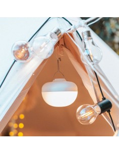 Bombilla portátil recargable cherry, color blanco, luz cálida, uso exterior, ø11 x 9 cm 2