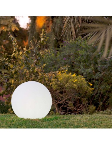 Lámpara redonda flotante buly 40, solar y...