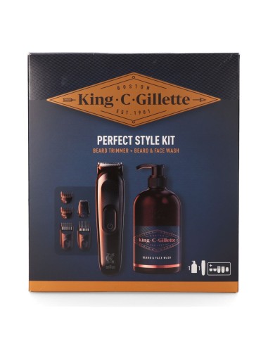 Recortador de barba style master con accesorios